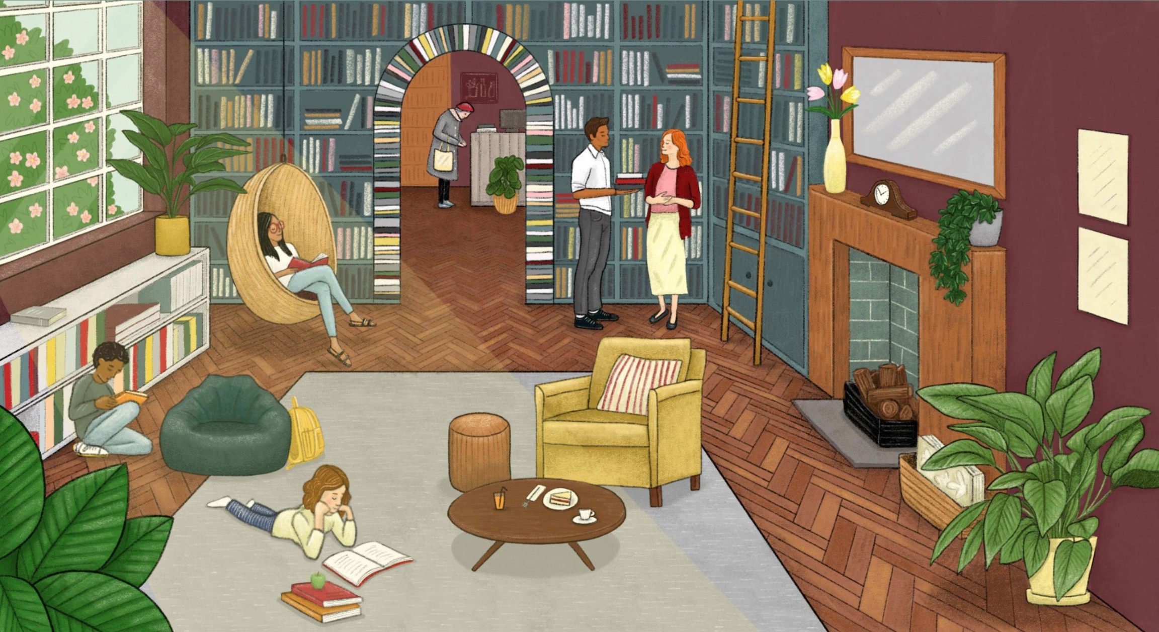 Imagen para los medios: House of Books & Friends