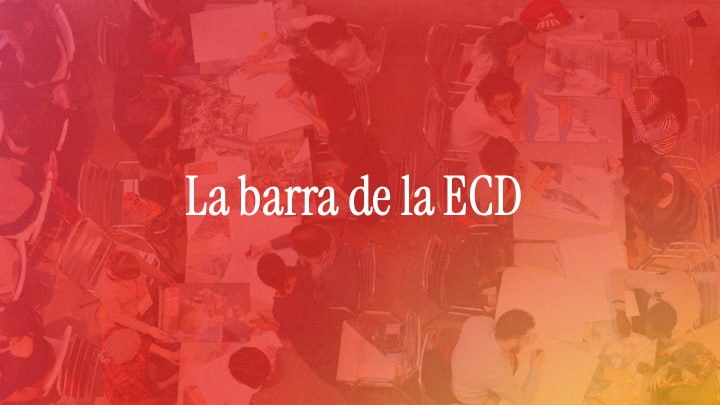 Imatge pels mitjans: La barra de la ECD